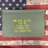 Genuine USGI .50 Caliber Ammo Can — M2A1 Steel Military Surplus — view 1