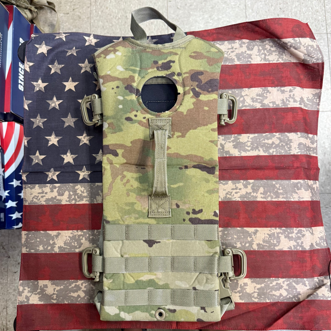 USGI MOLLE II 3L/100 oz. Hydration Pouch OCP Camo - Pre-Owned