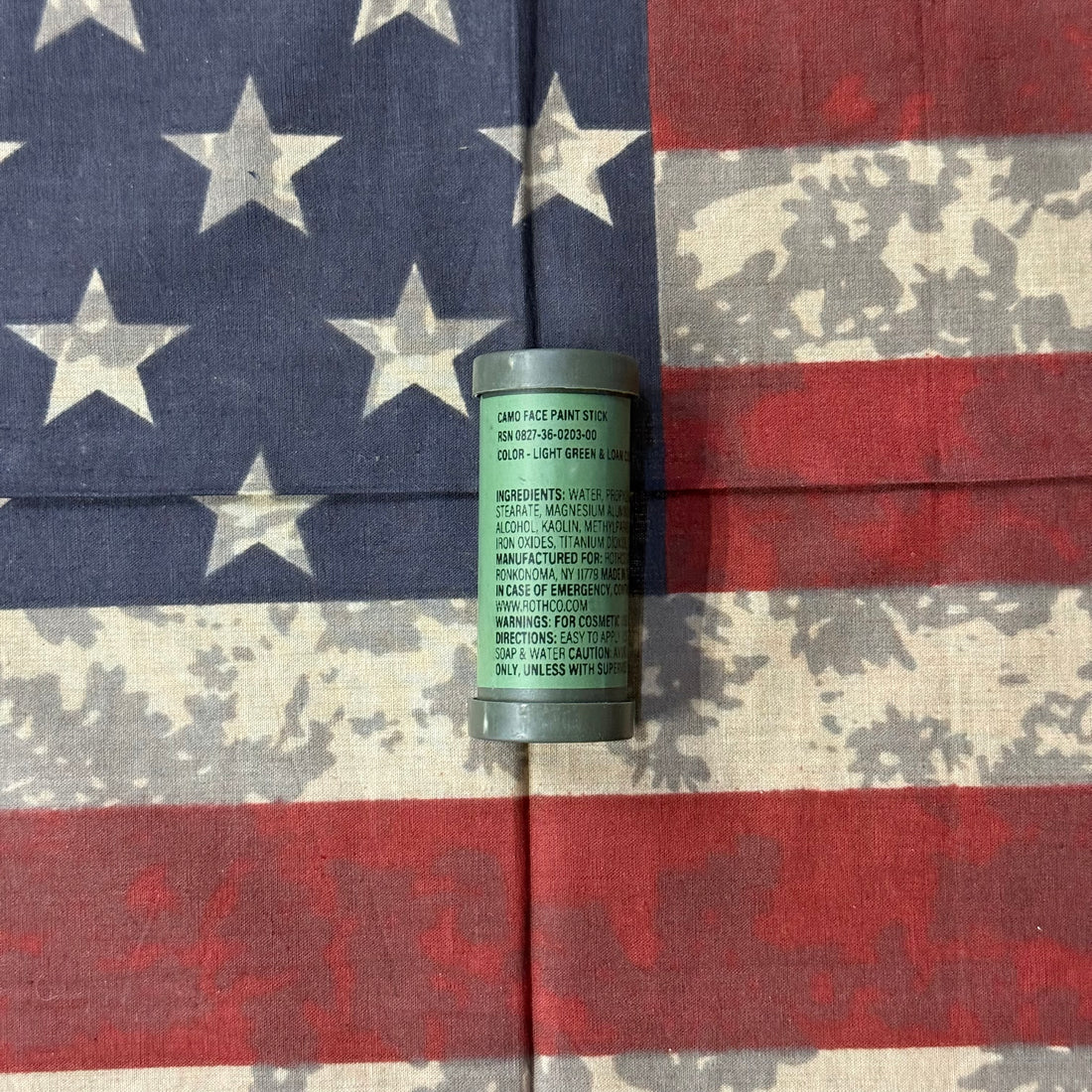 2-Color Camo Face Paint Stick - Light Green & Loam