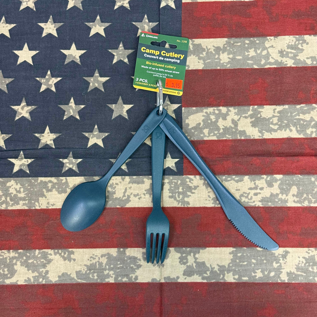 Coghlan's Camp Cutlery Set – Fork, Knife & Spoon (3 Pieces)