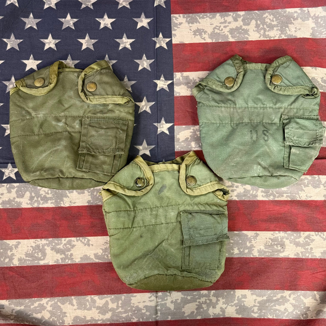 Pre-owned GI 1 Quart Insulated Canteen Cover — USGI ALICE Canteen Pouch, Olive Drab