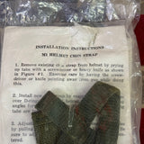 Unissued USGI M1 Steel Pot Chin Strap – Dated 1988, Sealed with Instructions, NSN 8470-00-030-8003 — view 3