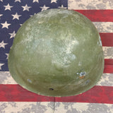 Named USGI M1 Helmet Liner – Fixed Suspension, Marked "J.T. Lincoski" with Service Number — view 1
