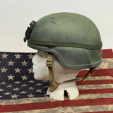 Used CGF TC-2000 MICH Combat Helmet – Size Medium, with Dated NVG Mount & Arm, Improved H-Nape Retention, Pads & Cat Eye Band (As-Is) — view 6
