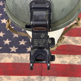 Used CGF TC-2000 MICH Combat Helmet – Size Medium, with Dated NVG Mount & Arm, Improved H-Nape Retention, Pads & Cat Eye Band (As-Is) — view 4
