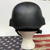 New United Shield PASTAC Ballistic Tactical Helmet — Black, Level IIIA Label, Sizes Small to XL — view 4
