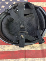 New United Shield PASTAC Ballistic Tactical Helmet — Black, Level IIIA Label, Sizes Small to XL — view 6