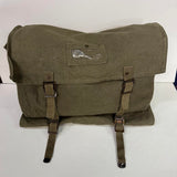 1950s Italian Military Cotton Canvas (Zainetto Tattico) - Backpack/Shoulder Bag — view 1