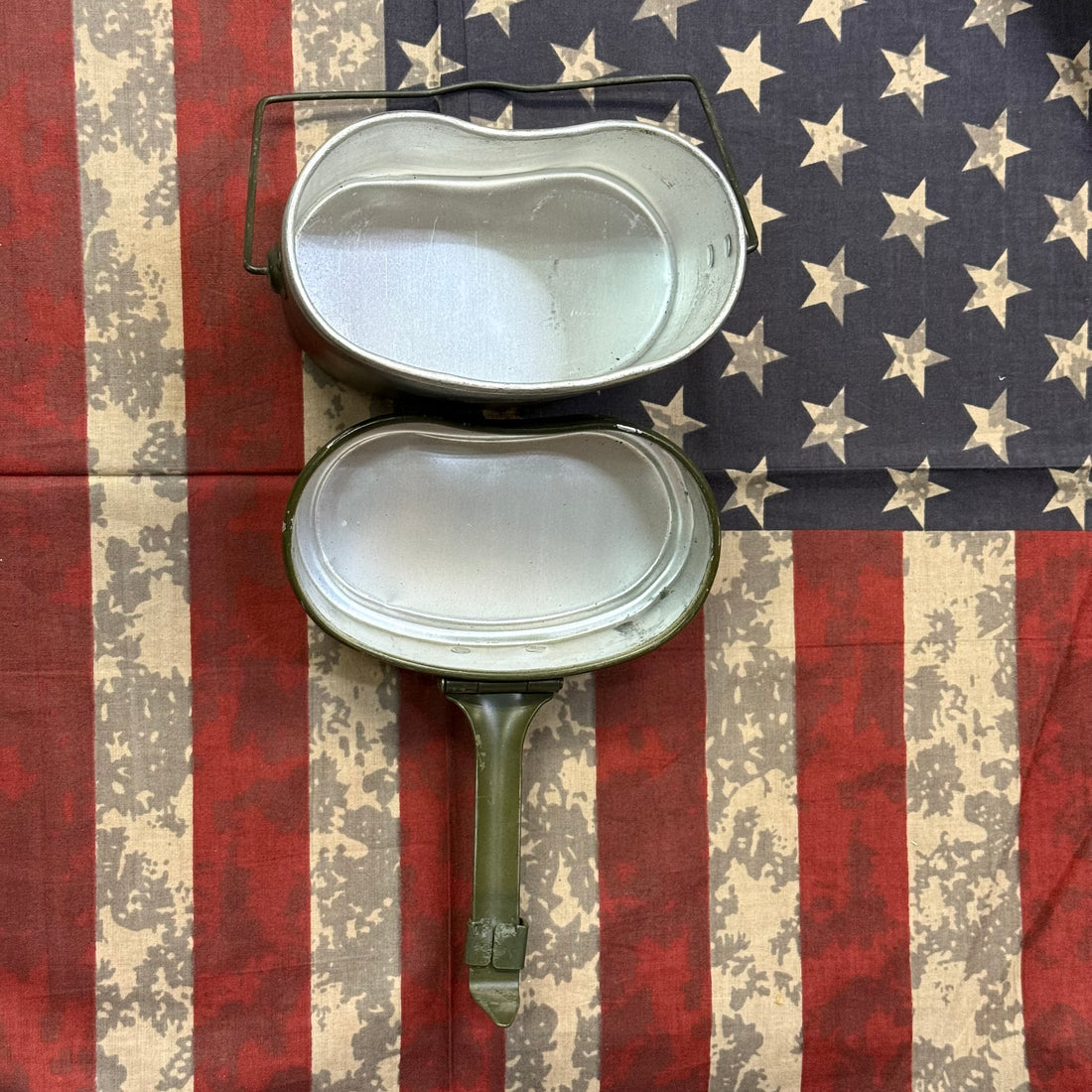 Romanian Military 2-Piece Aluminum Mess Kit