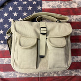 Vintage Style Canvas Ammo Shoulder Bag / Messenger Bag — view 2