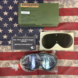 USGI Sun Wind & Dust Goggles Class 2 (SWDG) - New — view 2