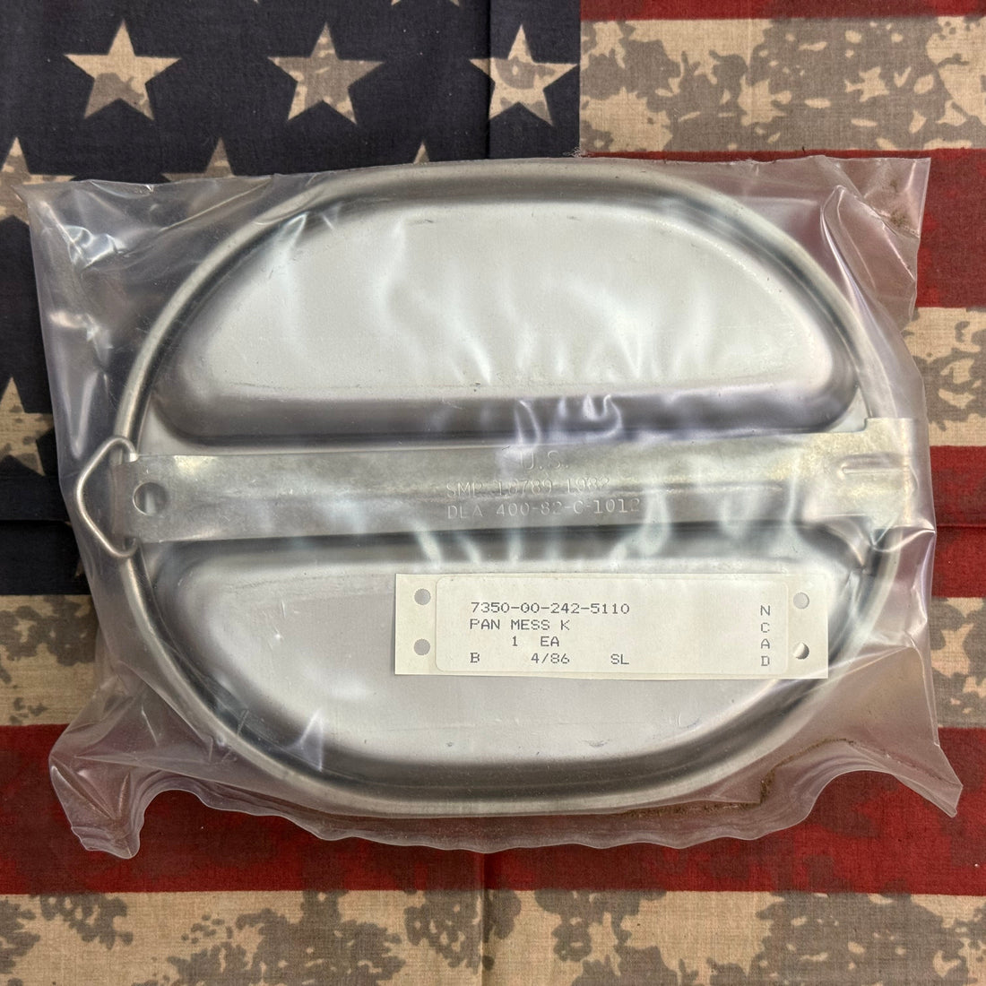 USGI Mess Kit M1942 Stainless Steel Complete Set
