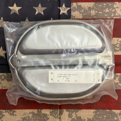 USGI Mess Kit M1942 Stainless Steel Complete Set