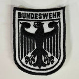 Genuine Cold War Era Bundeswehr Eagle Patch – German Military Embroidered Shield — view 2