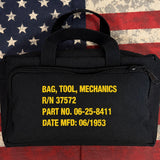 Rothco Zipper Pocket Mechanics Tool Bag – Military Stencil — view 1