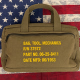 Rothco Zipper Pocket Mechanics Tool Bag – Military Stencil — view 4