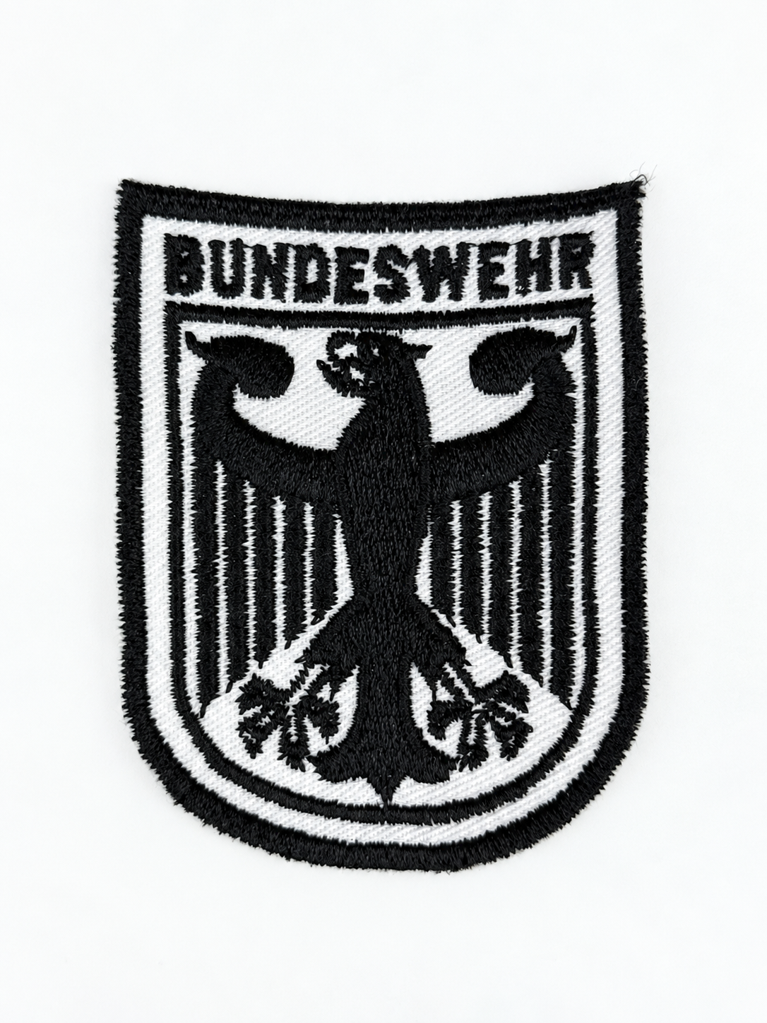 Genuine Cold War Era Bundeswehr Eagle Patch – German Military Embroidered Shield