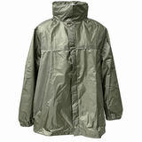 Genuine French Military Rain Jacket — Packable, Olive Drab — view 1