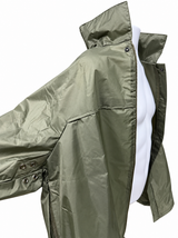 Genuine French Military Rain Jacket — Packable, Olive Drab — view 3