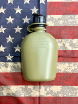 M-1961 Canteen 1 Qt – USGI Original w/ Straw Valve — view 1