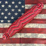 3/8" Poly Rope · 100 Ft · Yellow/Red Diamond Braid — view 2